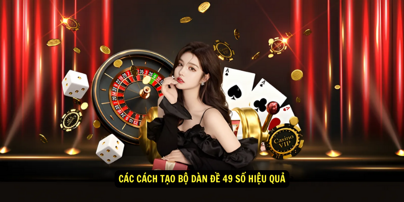 Các cách tạo bộ dàn đề 49 số hiệu quả